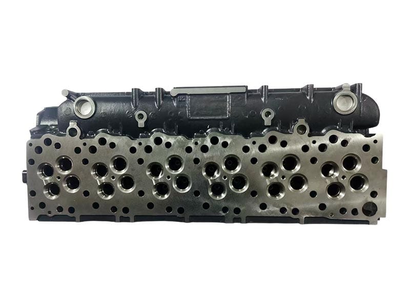 FPT Cursor 11 cylinder head showing the machined face and ports