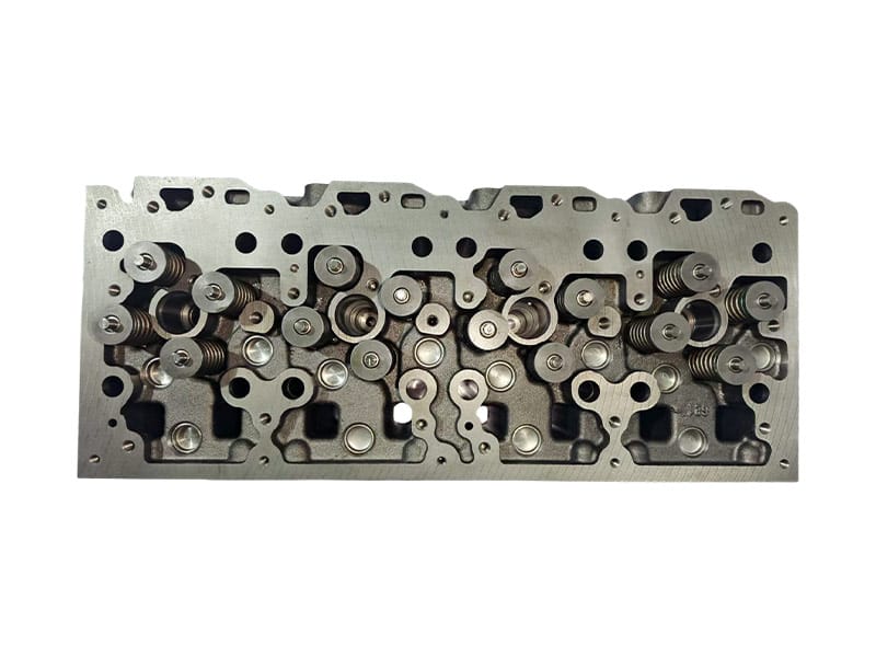 D0834 cylinder head with fitted valve components