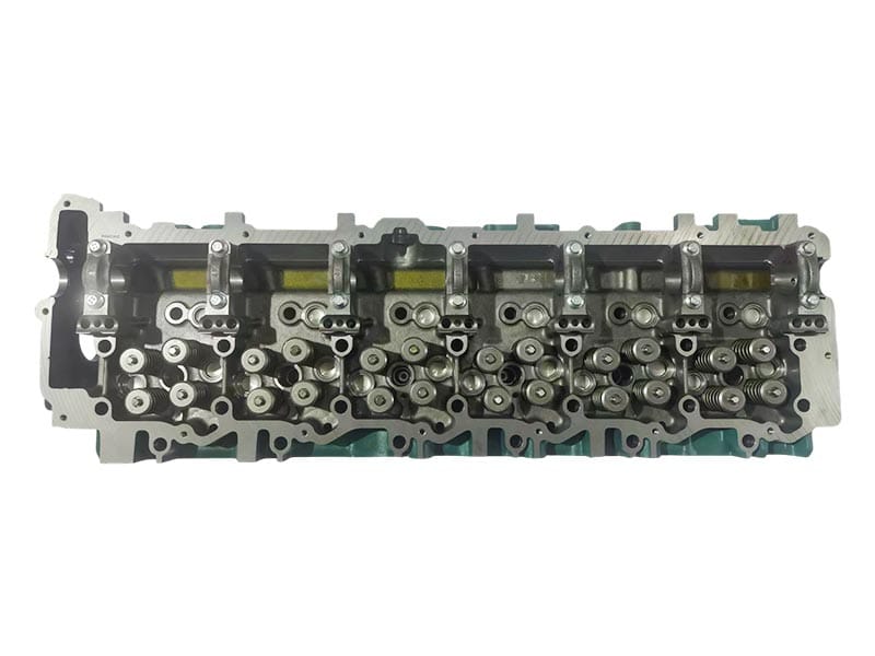 Xichai M50 cylinder head with visible valve components and mounting openings